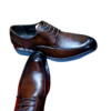 Elite Men's Formal Dress Shoes – Rich Brown Synthetic Leather
